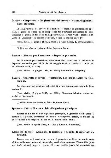 Rivista di diritto agrario organo dell'Osservatorio italiano di diritto agrario