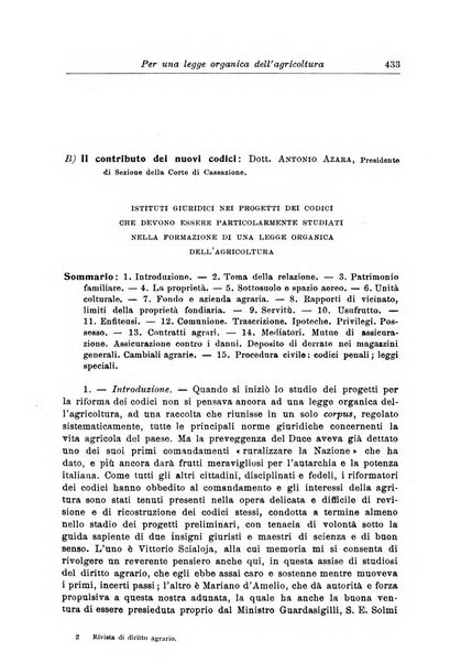 Rivista di diritto agrario organo dell'Osservatorio italiano di diritto agrario