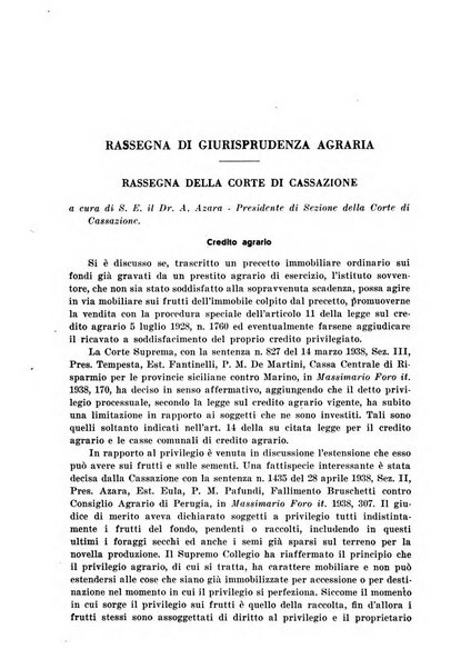 Rivista di diritto agrario organo dell'Osservatorio italiano di diritto agrario