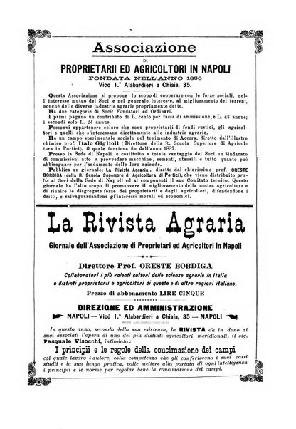 La rassegna agraria, industriale, commerciale, politica