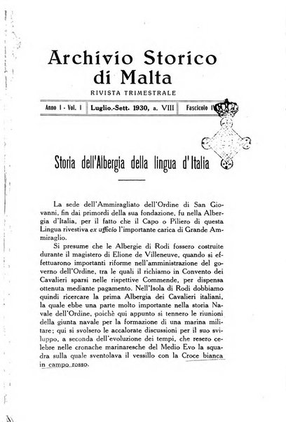 Archivio storico di Malta