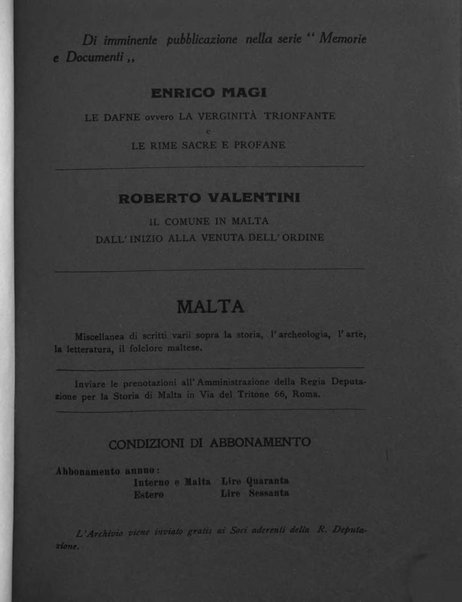 Archivio storico di Malta