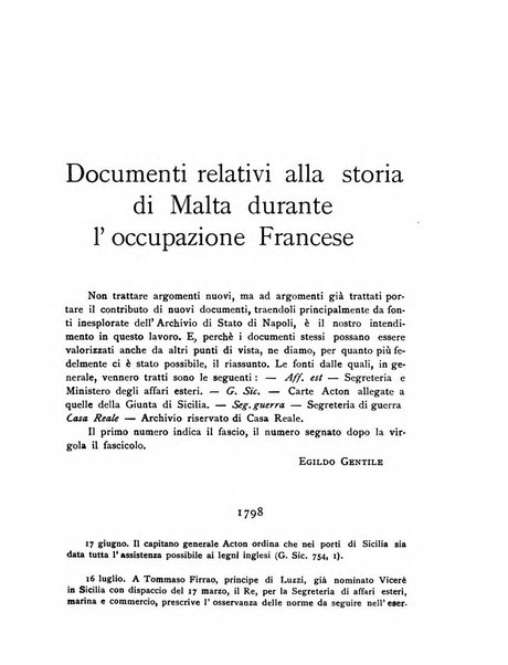 Archivio storico di Malta