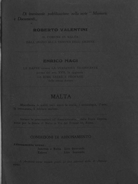 Archivio storico di Malta