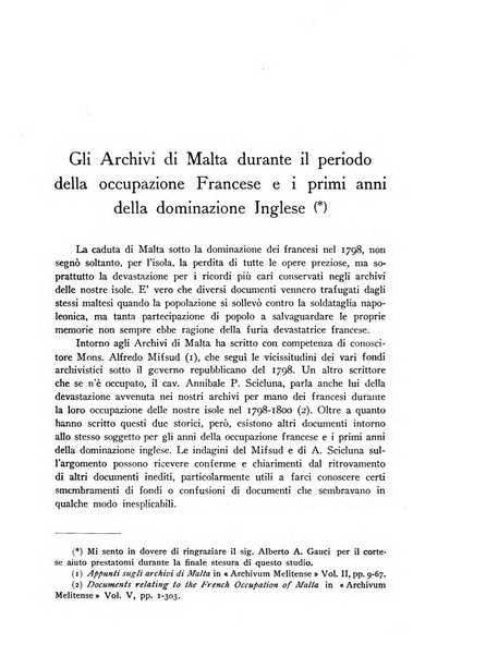 Archivio storico di Malta