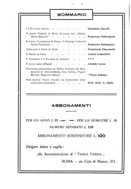 Terra Sabina storia, arte, lettere, agricoltura, industria, commercio