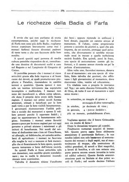 Terra Sabina storia, arte, lettere, agricoltura, industria, commercio