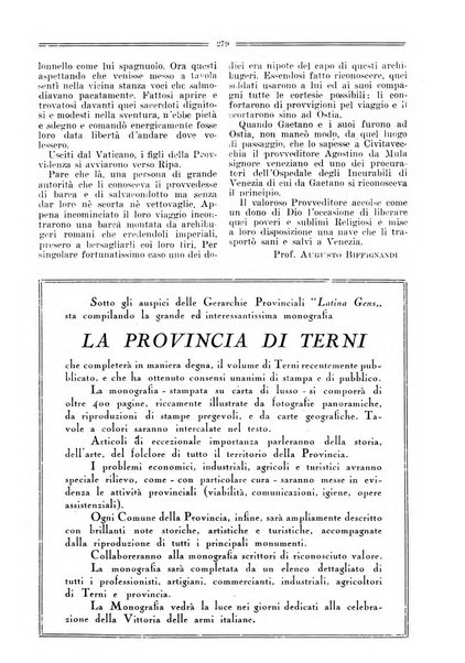 Latina gens rassegna del Lazio, dell'Umbria e della Sabina