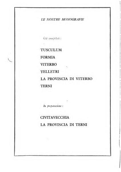 Latina gens rassegna del Lazio, dell'Umbria e della Sabina