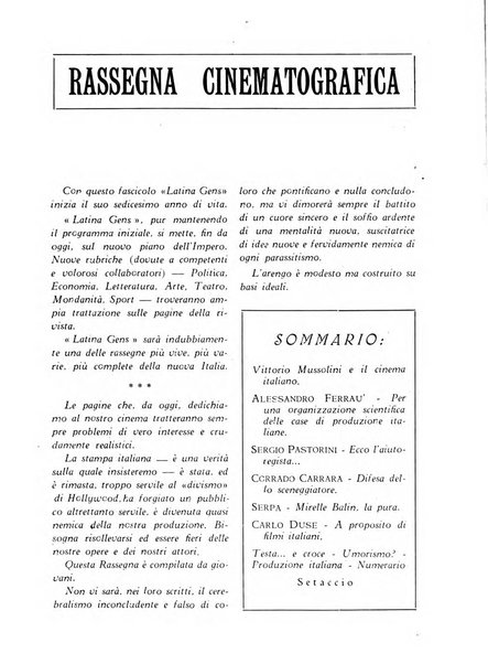 Latina gens rassegna del Lazio, dell'Umbria e della Sabina