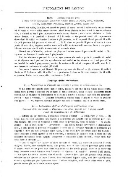 L'educazione dei bambini giornale per le famiglie e per gli istituti infantili