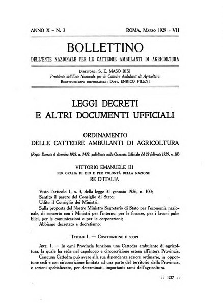 La nuova agricoltura rassegna mensile dell'Ente nazionale per le cattedre ambulanti di agricoltura