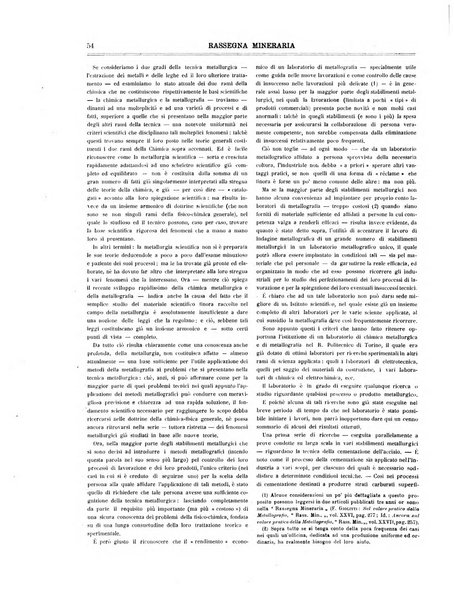 Rassegna mineraria metallurgica e chimica