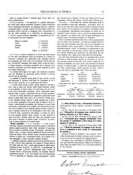 Rassegna mineraria metallurgica e chimica