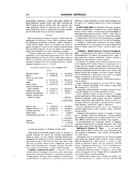 Rassegna mineraria metallurgica e chimica