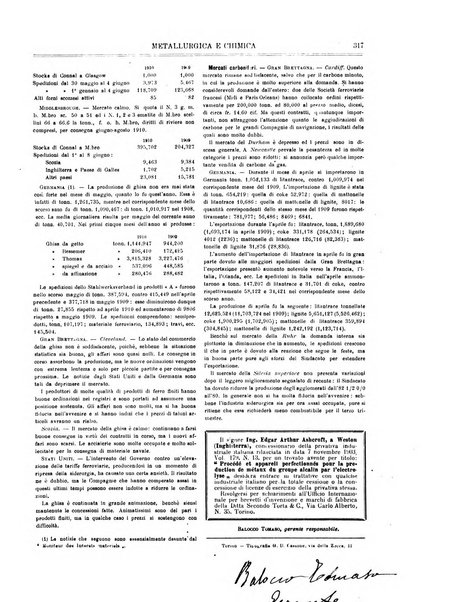 Rassegna mineraria metallurgica e chimica