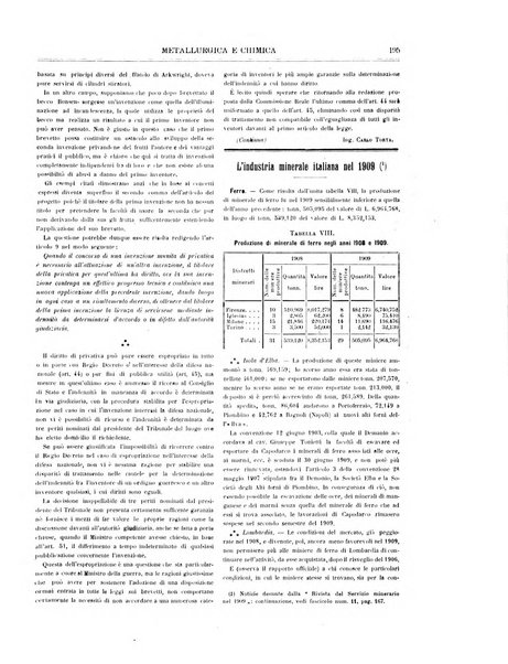 Rassegna mineraria metallurgica e chimica