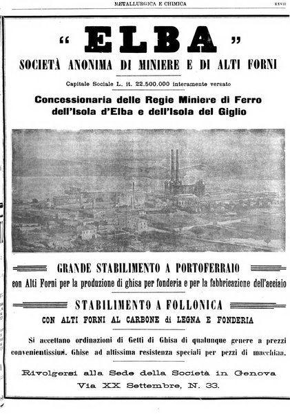 Rassegna mineraria metallurgica e chimica