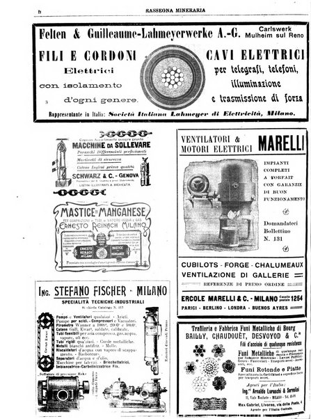 Rassegna mineraria metallurgica e chimica