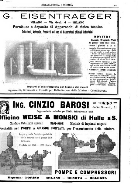 Rassegna mineraria metallurgica e chimica