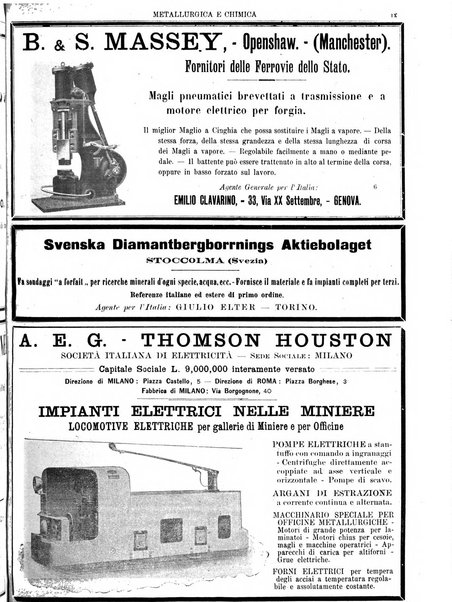 Rassegna mineraria metallurgica e chimica