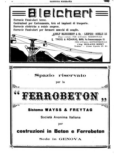 Rassegna mineraria metallurgica e chimica