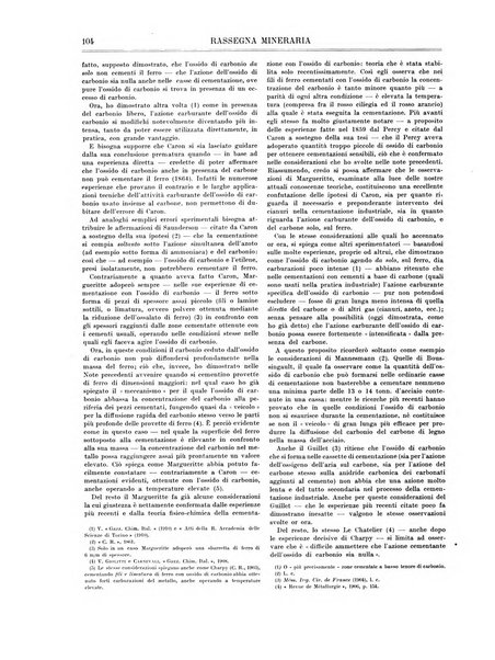 Rassegna mineraria metallurgica e chimica