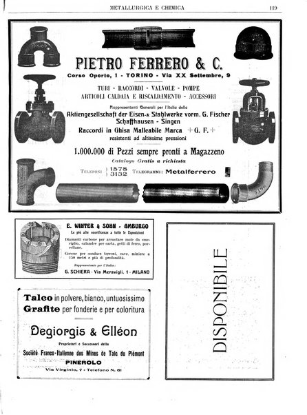 Rassegna mineraria metallurgica e chimica