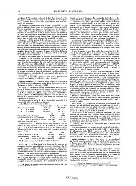 Rassegna mineraria metallurgica e chimica