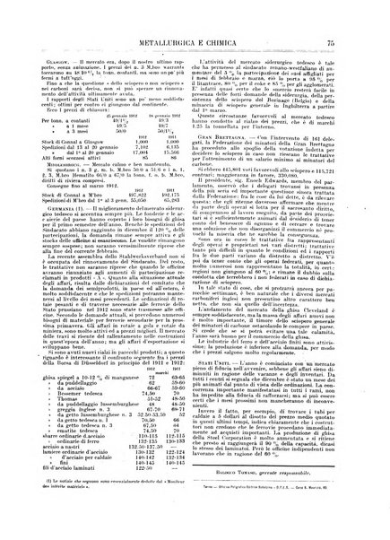 Rassegna mineraria metallurgica e chimica