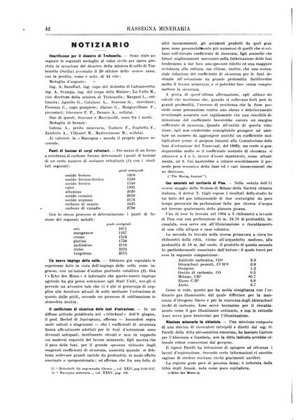 Rassegna mineraria metallurgica e chimica