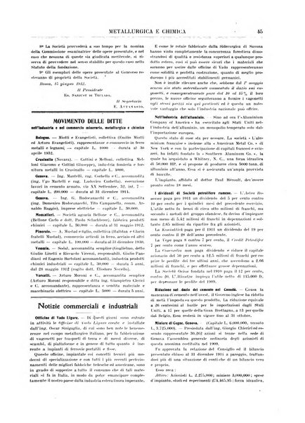 Rassegna mineraria metallurgica e chimica