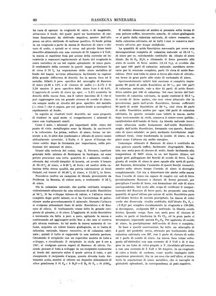 Rassegna mineraria metallurgica e chimica