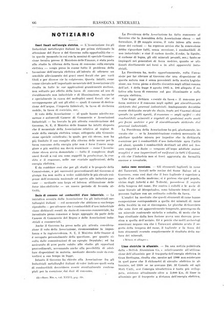 Rassegna mineraria metallurgica e chimica