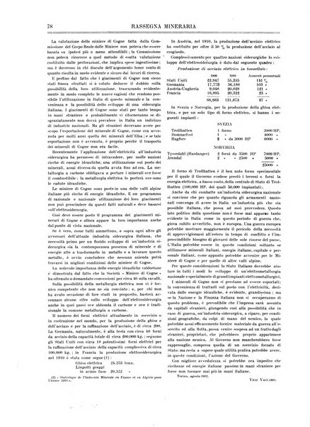 Rassegna mineraria metallurgica e chimica