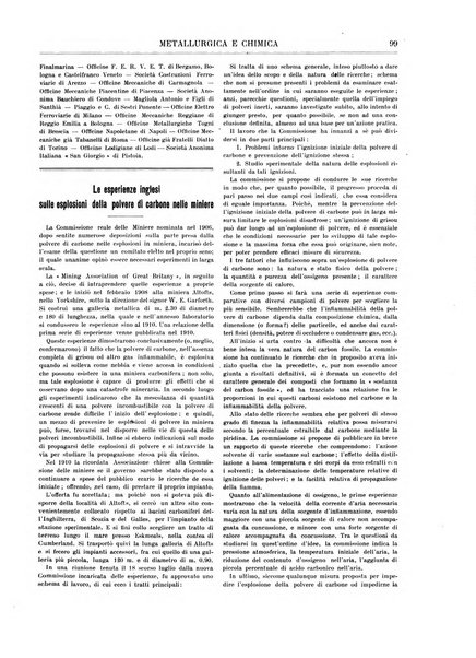 Rassegna mineraria metallurgica e chimica