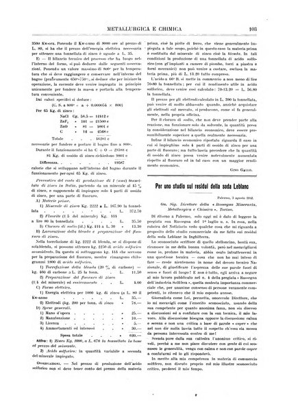 Rassegna mineraria metallurgica e chimica