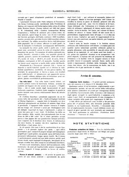 Rassegna mineraria metallurgica e chimica