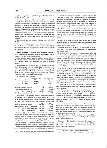 Rassegna mineraria metallurgica e chimica