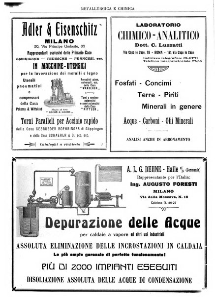 Rassegna mineraria metallurgica e chimica