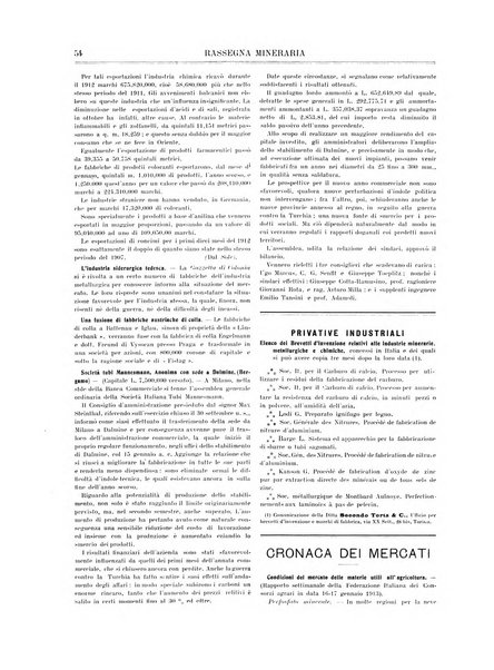 Rassegna mineraria metallurgica e chimica