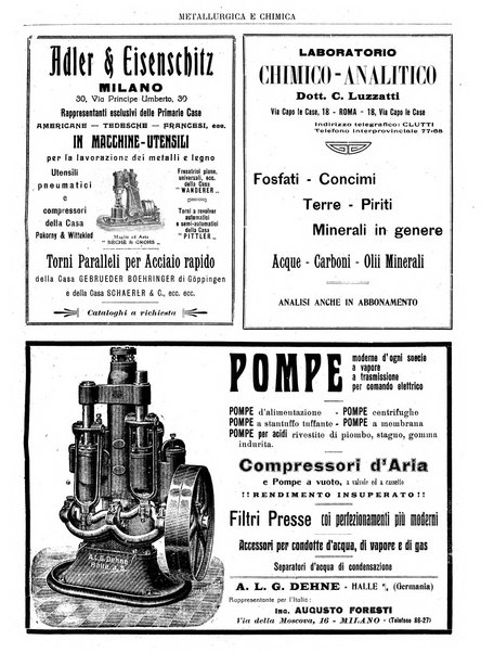 Rassegna mineraria metallurgica e chimica