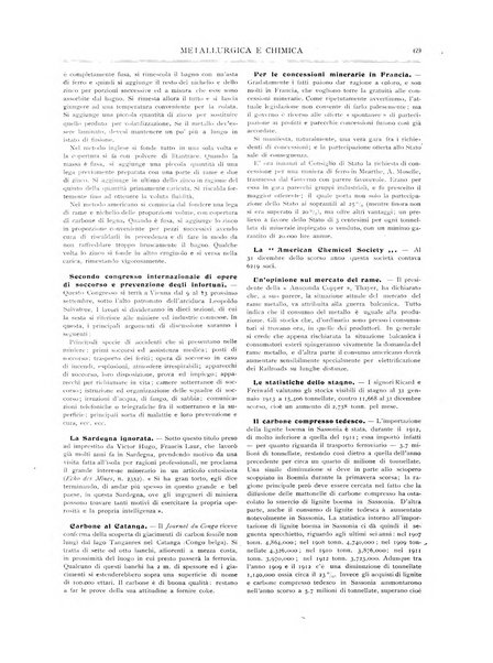 Rassegna mineraria metallurgica e chimica