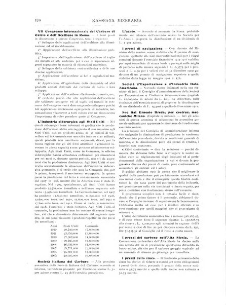 Rassegna mineraria metallurgica e chimica