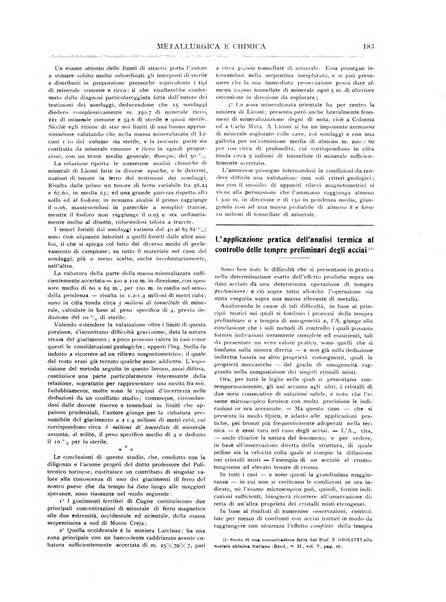 Rassegna mineraria metallurgica e chimica