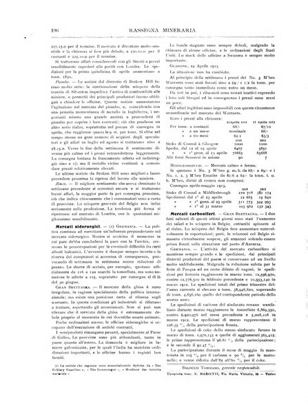 Rassegna mineraria metallurgica e chimica