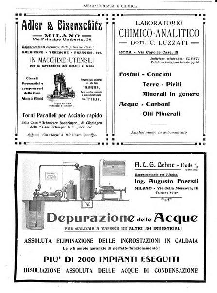 Rassegna mineraria metallurgica e chimica