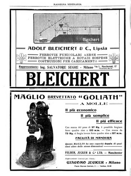 Rassegna mineraria metallurgica e chimica