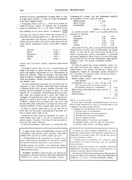 Rassegna mineraria metallurgica e chimica