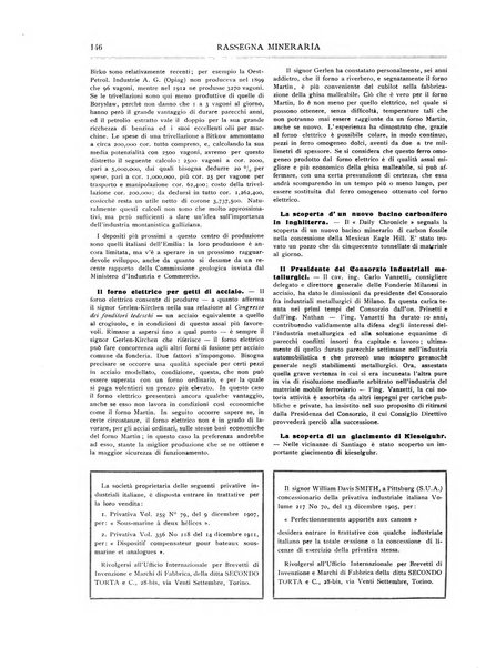 Rassegna mineraria metallurgica e chimica